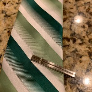 Green Stripped Tie JFerrar